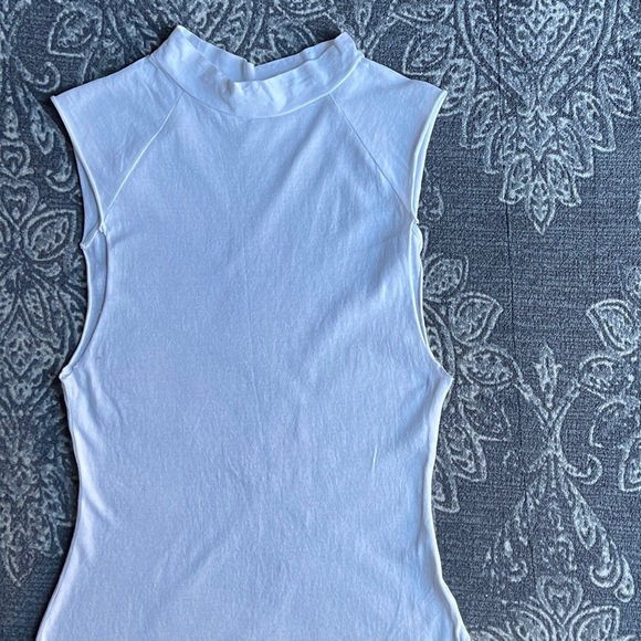 Free People Muscle Beach Bodysuit in White Size XS - Picture 5 of 10